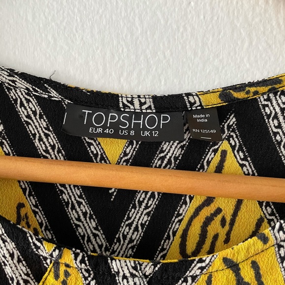 Geometric leopard print dress - Picture 7 of 7